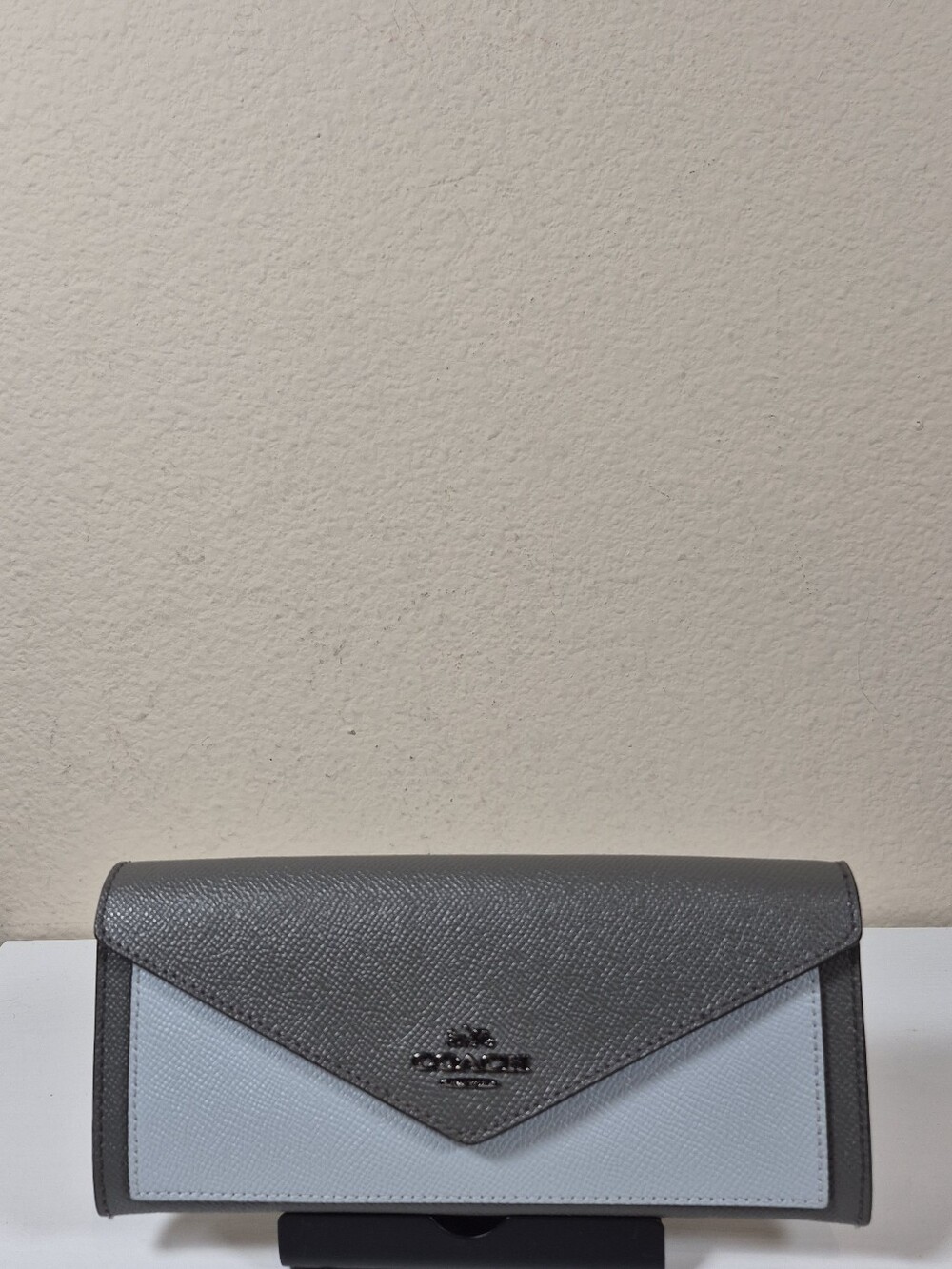 Coach Soft Wallet In Color-block
